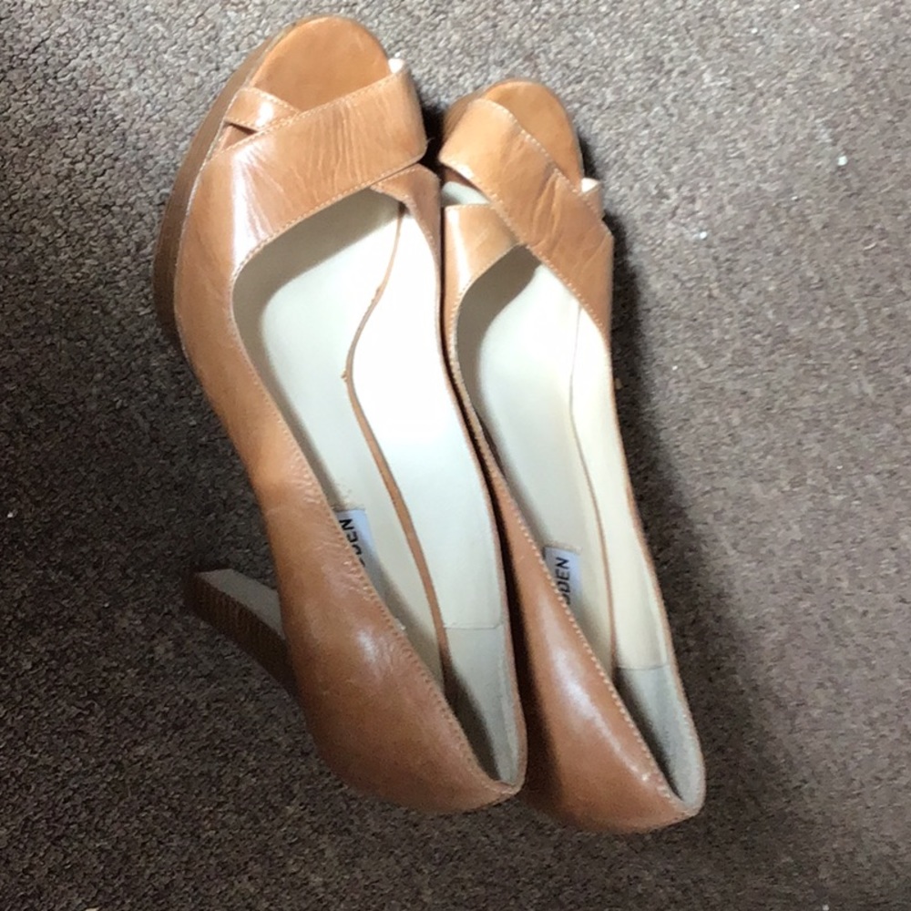 Steven madden brown heels